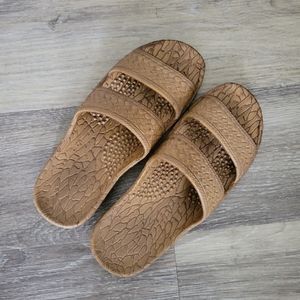 Pali Hawaii Slide Slip On Size 6 Rubber Sandals